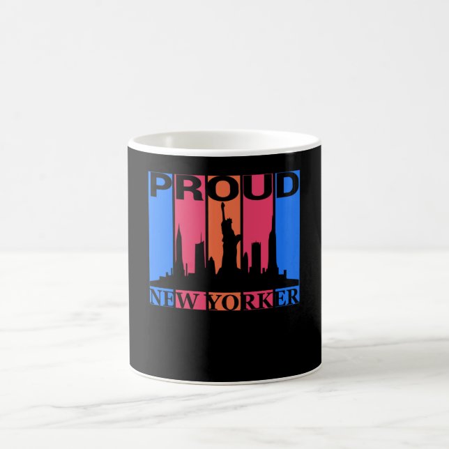 Proud New Yorker - New York Lover Kaffeetasse (Mittel)