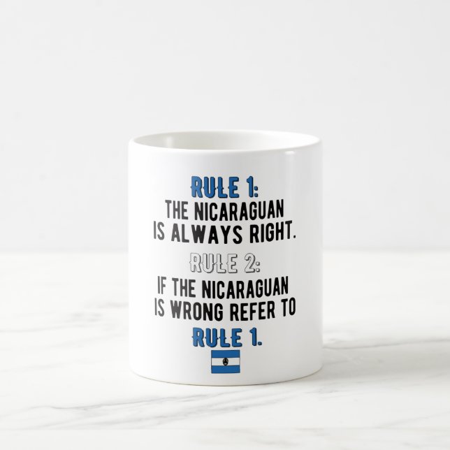 Proud Nicaraguan Roots Nicaragua Flag Nicaragua Kaffeetasse (Mittel)