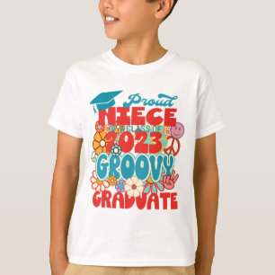 Proud NIECE einer Klasse von 2023 Graduate Retro T-Shirt