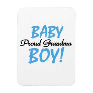 Proud Oma Baby Boy Geschenke Magnet