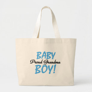 Proud Oma Baby Boy T Shirts und Geschenke Jumbo Stoffbeutel