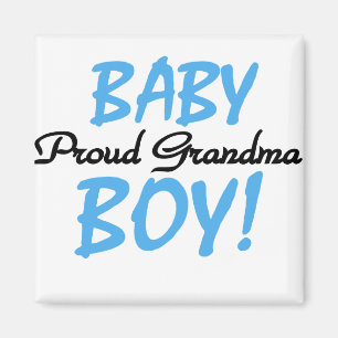 Proud Oma Baby Boy T Shirts und Geschenke Magnet