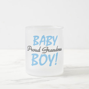 Proud Oma Baby Boy T Shirts und Geschenke Mattglastasse