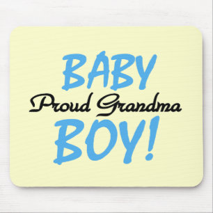 Proud Oma Baby Boy T Shirts und Geschenke Mousepad