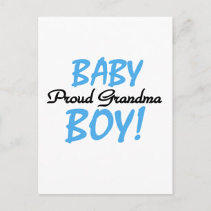 Proud Oma Baby Boy T Shirts und Geschenke Postkarte