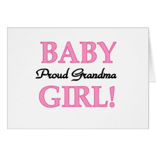 Proud Oma Baby Girl Tshirts und Geschenke