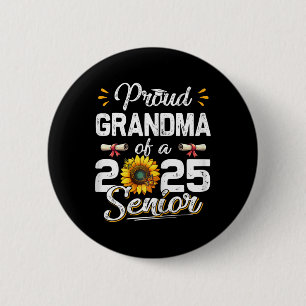 Proud Oma der Frauen mit einer Cl of 2025 Senior R Button