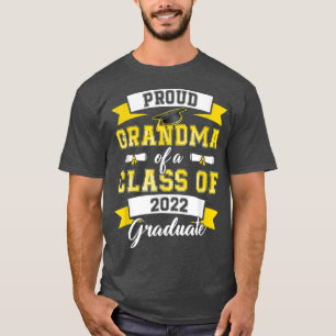 Proud Oma der Klasse 2022 Graduate School S T-Shirt