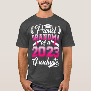 Proud Oma einer Klasse von 2023 Absolventen T-Shirt