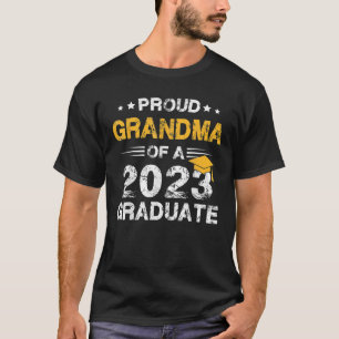 Proud Oma einer Klasse von 2023 Hochschulabsolvent T-Shirt