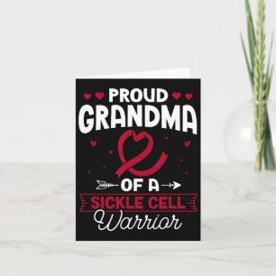 Proud Oma einer Sichelzellkriegerzelle Karte