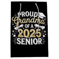 Proud Oma eines Abschlusses mit Abschluss 2025 Gol