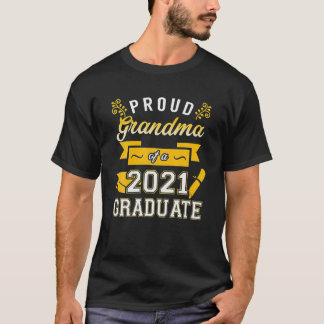 Proud Oma eines Absolventen 2021 T-Shirt