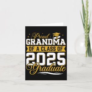 Proud Oma eines CL of 2025 Graduate Senior Grad Karte