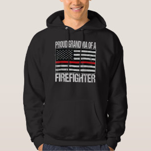 Proud Oma eines Feuerwehrmanns Hoodie