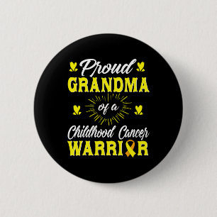 Proud Oma eines Krebserregers im Kindesalter Aware Button