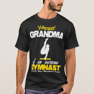 Proud Oma eines Phantastischen Boy Gymnast Bars Co T-Shirt