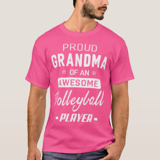 Proud Oma eines Phantastischen Volleyballspielers T-Shirt