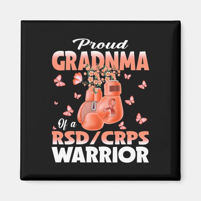 Proud Oma eines Rsd Crps Krieger Bewusstsein Boxi Magnet (Vorne)