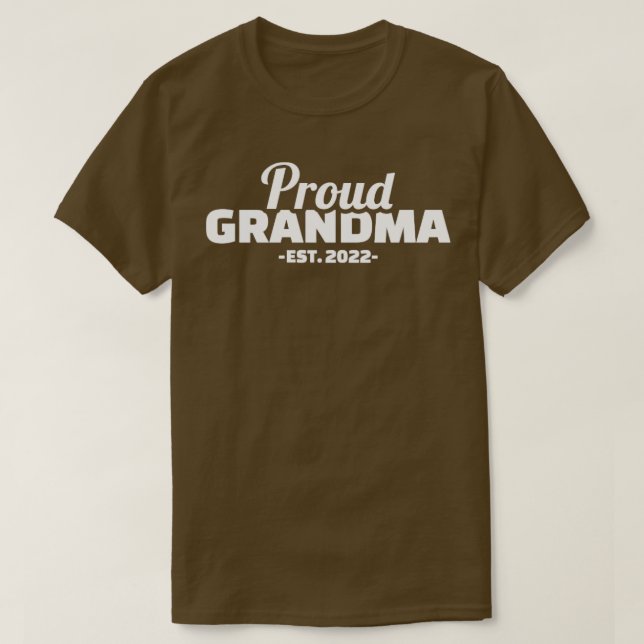 Proud Oma est 2022 T-Shirt (Design vorne)