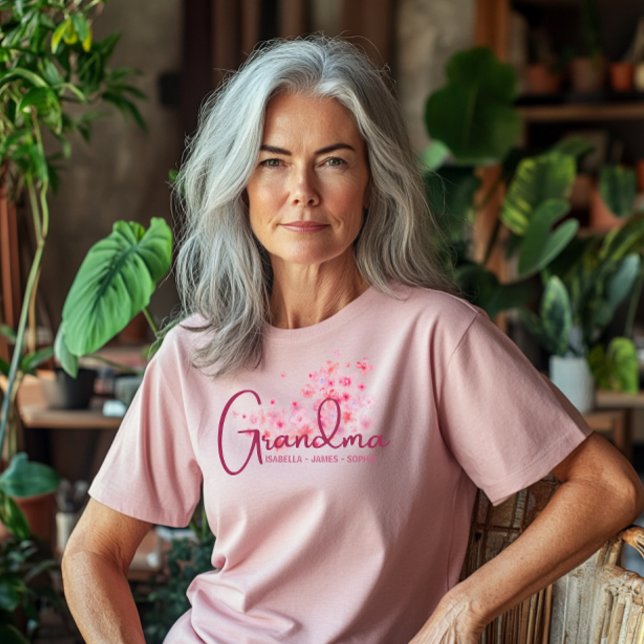 Proud Oma Floral Shirt (Von Creator hochgeladen)