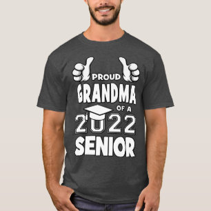 Proud Oma of 2022 Senior Graduation Party Gift T-Shirt
