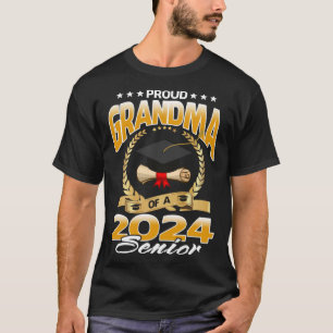 Proud Oma of a 2024 Senior Abschluss 2024 T-Shirt