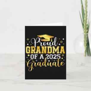 Proud Oma of a Graduate Senior Abschluss 2025 Karte