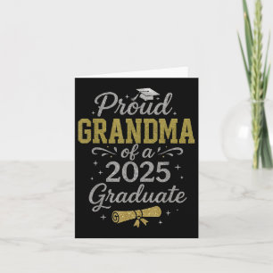 Proud Oma of a Graduate Senior Abschluss 2025 Karte