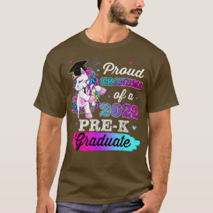 Proud Oma von 2022 PreK Graduate Flossing Unico T-Shirt