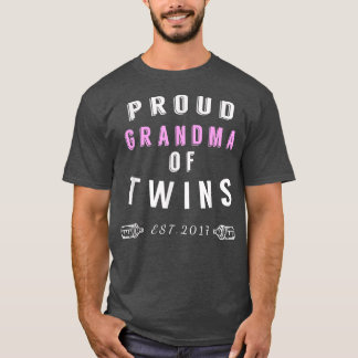 Proud Oma von TwinsCutefor Großmutter von Twins T-Shirt