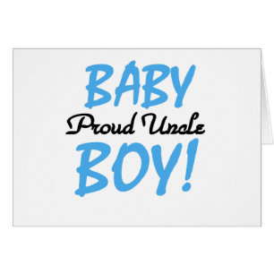 Proud Onkel Baby Boy T - Shirt und Geschenke