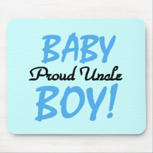 Proud Onkel Baby Boy T - Shirt und Geschenke Mousepad
