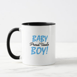 Proud Onkel Baby Boy T - Shirt und Geschenke Tasse