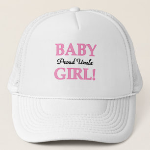 Proud Onkel Baby Girl Tshirts und Geschenke Truckerkappe