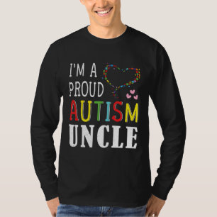 Proud Onkel Puzzle Special Autismus Bewusstsein T-Shirt