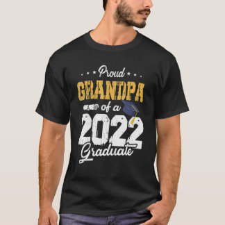 Proud Opa einer Klasse von 2022 Absolventen T-Shirt