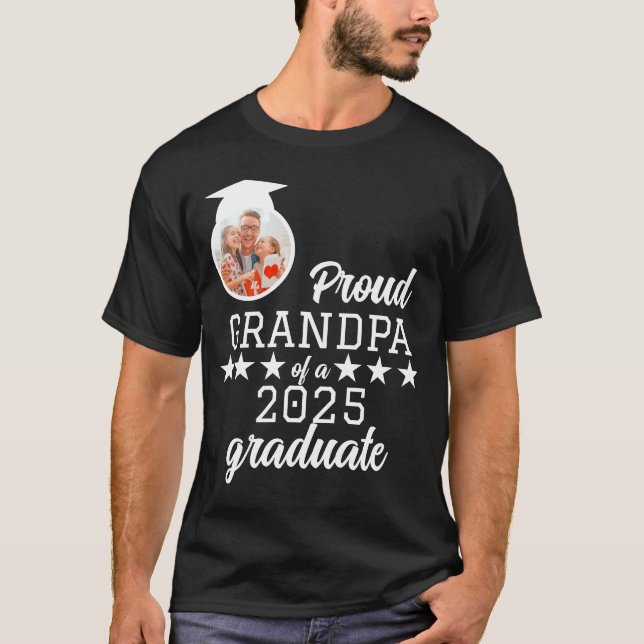 Proud Opa eines Abschlusses in der Graduate Family T-Shirt (Vorderseite)