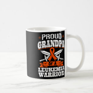 Proud Opa eines Leukämiekriegers Abuelo Awarene Kaffeetasse