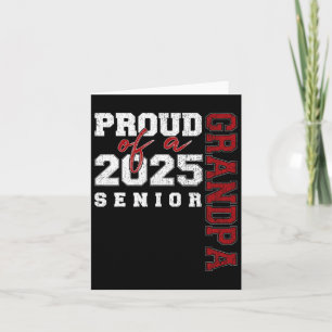 Proud Opa mit einer Cl von 2025 Hoher Abschluss 25 Karte
