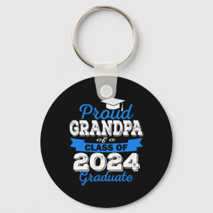 Proud Opa of 2024 Graduate Phantastisch Family Col Schlüsselanhänger