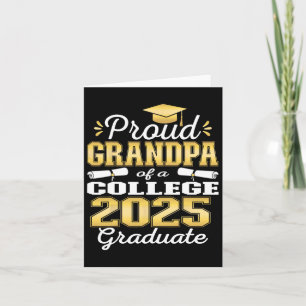 Proud Opa of 2025 Uni Graduate Family 24 G Karte