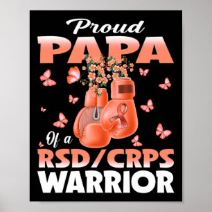 Proud Papa eines Rsd-Crps-Krieger-Sensibilisierung Poster