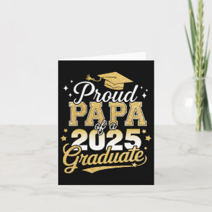 Proud Papa mit einer Cl von 2025 Absolvent/in Seni Karte