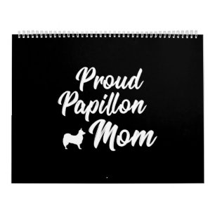 Proud Papillon Dog Owner Mama Mother Gift Kalender