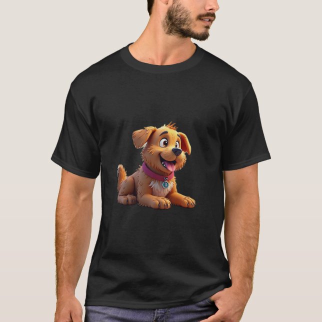 Proud parent of a spoiled dog T-Shirt (Vorderseite)