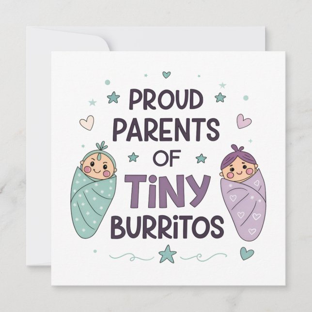 Proud Parents of Tiny Burritos Art (Vorderseite)
