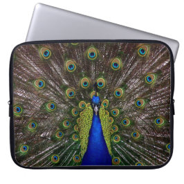 Proud Peacock Laptop-Ärmel Laptopschutzhülle