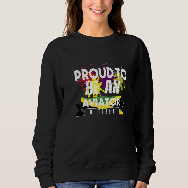 Proud-Pilot Sweatshirt (Vorderseite)
