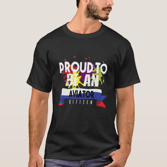 Proud-Pilot T-Shirt (Vorderseite)